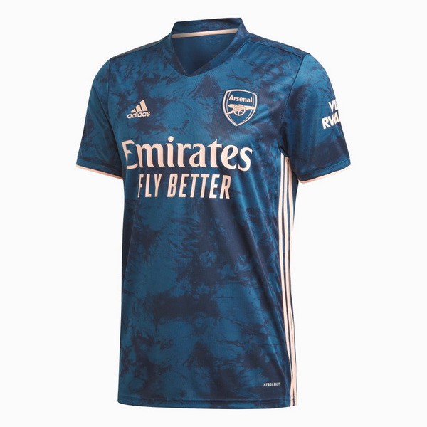 Trikot Arsenal Ausweich 2020-21 Blau Fussballtrikots Günstig